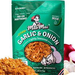 MaeMai_MILD_Spice_-_Non-Oily_Chili_Crisp_Topper,_Rice_Seasoning,_Ramen_Furikake_|_Umami_Onion_&_Garlic_Flakes