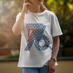 Stars Stripes Cupcake T-Shirt Hoodie Sweatshirt Celebrate Independence Day in Style with This Unique American Flag Themed Baked Good Graphic - Tee Beats