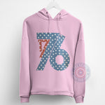 Stars Stripes Cupcake T-Shirt Hoodie Sweatshirt Celebrate Independence Day in Style with This Unique American Flag Themed Baked Good Graphic - Tee Beats