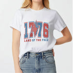 Land of the Free Because of the Brave T-Shirt - 4th of July T-Shirt