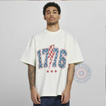 1776 America Patriotic T-Shirt Hoodie Sweatshirt Celebrate Independence Day with This 4th of July Freedom Design - Tee Beats