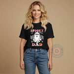 Dad Boo Ghost T Shirt Funny Father's Day Sweatshirt Hoodie Independence Day Edition