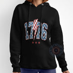 1776 America Patriotic T-Shirt Hoodie Sweatshirt Celebrate Independence Day with This 4th of July Freedom Design - Tee Beats