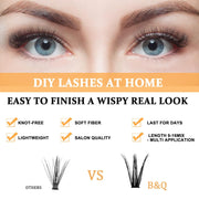 Lash_Clusters_40D-0.07D-9-16MIX_B&Q_280_Clusters_False_Eyelash_20D_30D_40D_Individual_Lashes_Cluster_DIY_Eyelash_Extensions_at_Home_(40D-0.07D,9-16MIX)_Makeup_Realistic_Cosmetic_Eyelashes_Extensions_Lightweight