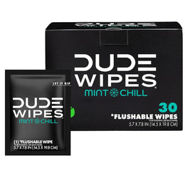 On-The-Go_Flushable_Wipes_-_1_Pack,_30_Wipes_-_Mint_Chill_Extra-Large_Individually_Wrapped_Adult_Wet_Wipes__-_Septic_and_Sewer_Safe