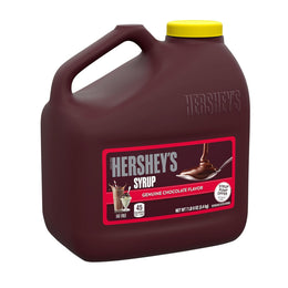 HERSHEY'S_Chocolate_Syrup_Bulk_Jug__-_fat_free_and_gluten_free_genuine_chocolate_flavored_syrup_packaged_in_a_closeable_bulk_jug_with_a_syrup_pump