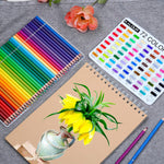 KALOUR_Colored_Pencils_for_Adult_Coloring_Books,_Soft_Core,Ideal_for_Drawing_Blending_Shading,Color_Pencils_Set_Gift_for_Adults_Beginners