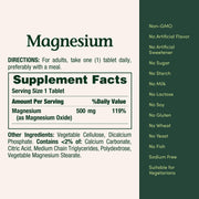 Nature's_Bounty_Magnesium,_Bone_and_Muscle_Health,_Whole_Body_Support,_Tablets,_500_Mg,_200_Ct