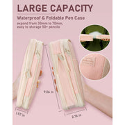Nicpro_47PCS_Aesthetic_School_Supplies_in_Big_Capacity_Pen_Case,_Cute_Pastel_Mechanical_Pencils_0.5,_0.7,_0.9_&_2mm_Lead_Holder_with_25_Tube_Lead_Refills_4B_2B_HB_2H_Color,_Erasers_for_Student_Writing