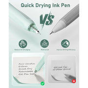 Four_Candies_Pastel_Gel_Ink_Pen_Set,Cute_Retractable_0.5mm_Fine_Point_Pen,Note_Taking_Aesthetic_Pens,_Black_Ink_Pens_with_Highlighter,_Smooth_Writing_Pens_for_School,_Office