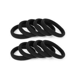 100PCS_Large_Cotton_Seamless_Ponytail_Holders_-_Hair_Elastics_for_Thick,_Heavy_and_Curly_Hair_(2_Inch_Diameter)_by_BAOLI