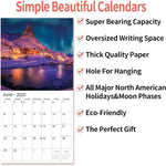 2025_Wall_Calendar,Calendar_2025,_November_2024_-_December_2025,_Wall_Calendar_Brilliant_Seasons,_12
