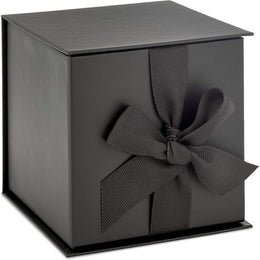 Hallmark_Small_Gift_Box_with_Bow_and_Shredded_Paper_Fill_(Black_4_inch_Gift_Box)_for_Weddings,_Graduations,_Birthdays,_Father's_Day,_Groomsmen_Gifts,_All_Occasion