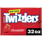 TWIZZLERS_Twists_Strawberry_Flavored_Licorice_Style,_Low_Fat_Candy_Big_Bag,_32_oz_Sweet_Snack_Bonbon_Corn_Chewy
