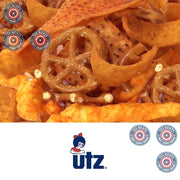 Utz_Party_Mix_-_26_Ounce_Barrel_Tasty_Snack_Includes_Corn/Nacho_Tortillas,_Pretzels,_BBQ_Corn_Chips_and_Cheese_Curls,_Easy_Quick_Snacks,_Cholesterol_Free_Trans-Fat