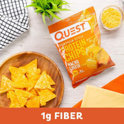 Quest_Nutrition_Nacho_Cheese_Tortilla_Style_Protein_Chips,_18g_Protein,_4g_Net_Carb,_Low_Carb,_Gluten_Free,_1.1_oz_(Pack_of_12)