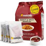 Momofuku_Sweet_&_Spicy_Ramen_Noodles_by_David_Chang,_5_Count_(Pack_of_1)_Air-Dried_Vegan_Instant_Noodles_11g_of_Plant_Based_Protein_Food_Flavor