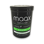Maax_Caffeine_Energy_Gum_|_Focus_125mg_of_per_piece_Spearmint_25_pieces_container