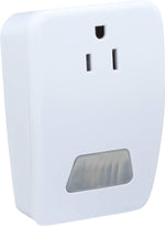 AmerTac_MLC4BC_Westek_Indoor_Plug-in_Motion_Activated_Light_Control_–_White,_120V_60Hz,_100_deg._Detection_Zone_|_Wireless_Motion_Sensor