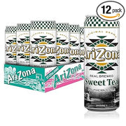 AriZona_Green_Tea_with_Ginseng_and_Honey/_Sweet_Tea/_Arnold_Palme_-_Big_Can,_22_Fl_Oz_(Pack_of_12)