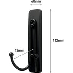 Command_Large_Matte_Black_Double_Hooks,_2_Hooks_and_2_Command_Strips,_Damage_Free_Hanging_Wall_Hooks_with_Adhesive_Strips,_Coat_Hooks_for_Hanging