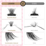LASHVIEW_Lash-Extension-Clusters_168pcs_D_Curl_Lash_Clusters_Natural_Look_Cluster_Lashes_Extensions_Super_Thin_Band_&_Soft_Lashes_Reusable_9-16mm_MIX_(56D)_Eyelash_Cosmetic_Lash_Extension_Makeup_Daily_Lightweight_Synthetic_Eyelashes_Extensions