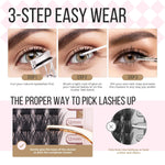 LASHVIEW_Lash-Extension-Clusters_168pcs_D_Curl_Lash_Clusters_Natural_Look_Cluster_Lashes_Extensions_Super_Thin_Band_&_Soft_Lashes_Reusable_9-16mm_MIX_(56D)_Eyelash_Cosmetic_Lash_Extension_Makeup_Daily_Lightweight_Synthetic_Eyelashes_Extensions