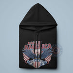 4th of July Eagle USA T-Shirt Patriotic Freedom Sweatshirt Independence Day Hoodie