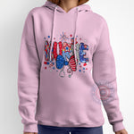 Unique, stylish nurse‑love graphic T‑shirt sweatshirt hoodie – a perfect gift for Independence Day the 4th of July