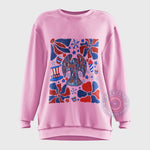 T‑shirt sweatshirt hoodie with a vibrant eagle and fireworks pattern – perfect for celebrating Independence Day on the 4th of July