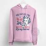 Retro Woman Eating Hot Dog - Funny 4th of July T-shirt/Sweatshirt/Hoodie - a gift for Independence Day - Tee Beats
