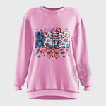 Patriotic Mama 4th of July T-shirt/Sweatshirt/Hoodie with Stars, Stripes & Bow - gift for Independence Day - Tee Beats