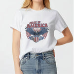 4th of July Eagle USA T-Shirt Patriotic Freedom Sweatshirt Independence Day Hoodie