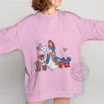 4th Of July Princess Hoodie/T-shirt/Sweatshirt-Patriotic Girl Disney Tee