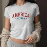 America 1776 Retro T-Shirt Patriotic 4th of July Sweatshirt USA Hoodie Design