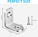 40PCS_L_Bracket_Corner_Brace,_Stainless_Steel_L_Brackets_for_Shelves,_Metal_Corner_Bracket,_Small_Right_Angle_Brackets_for_Wood_Furniture_Chair_Drawer_Cabinet_with_80PCS_Screws_(0.79_x_0.79_inch)