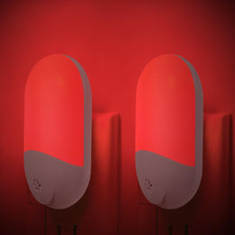 670nm_Red_Light_Night_Light_for_Sleep_Therapy[2_Pack]_-_Zero_Blue_Light,_Auto_On/Off_LED_Red_Night_Light_Plug_into_Wall_for_Baby_Nursery_Bedroom_Bathroom_with_Dusk_to_Dawn_Sensor