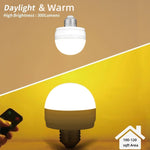 BLUEYE_Rechargeable_Battery_Operated_Light_Bulb,2Packs,300LM,40W_Equivalent,E26_Detachable_Charging(E12_available),4_Color_Temperature,Remote_Control_Puck_Emergency_Lamp,Timer,Dimmer,For_Non-Hardwired