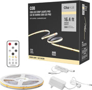 16.4ft/32.8ft_COB_LED_Strip_Light_with_Remote,_2700K-6500K_Dimmable_Bright_Warm_White_Led_COB_Strip_Light,_White_Continuous_Led_Strip_Light_for_Mirror,_Stair,_Cabinet,_Room