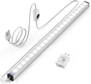 ASOKO_Under_Cabinet_Led_Lighting,_Light_Strip_Bar,_Daylight_White/Warm_White/Cool_White__Dimmable_Plug_in_USB_Light,_Small_Thin_Led_Under_Counter_Lighting_for_Kitchen/Room/Shelf/Desk/Display_Case