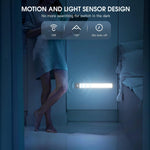 10inch_Under_Cabinet_Lighting,_2_Pack_Rechargeable_Motion_Sensor_Light_Indoor,_5_Levels_Dimmable_Magnetic_Closet_Lights,_Wireless_Under_Counter_Lights_for_Kitchen,_Stairs
