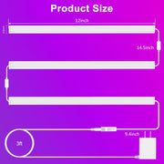 3/6_Pcs_RGB_Under_Cabinet_Lights_Kit,_Smart_App_and_Remote_Control_Under_Cabinet_Lighting,_Dimmable_Under_Counter_Lights_for_Kitchen,_Plug_in_LED_Lights_Bar_for_Cabinet,_Counter,_Workbench,_Desk