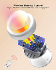 Puck_Lights_with_Remote_Control,_Battery_Operated_LED_Push_Light_Wireless,_13_Color_RGB_-_for_Closet,_Bedroom_Wall,_Under_Cabinet,_Battery_Powered_Puck_Lights._Convenient_3M_Stick_On,_6_Pack