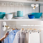 BIGLIGHT_Spotlight_Battery_Operated,_LED_Puck_Light,_Dimmable_Uplight_with_Remote,_Stick_on_Accent_Light_for_Painting_Picture_Wall_Artwork_Photo_Portrait_Closet_Plants,_Warm_White,_2_Pack