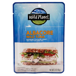 Wild_Planet_Wild_Albacore_Tuna,_Sea_Salt,_Sustainably_Wild-Caught,_Kosher,_Gluten_Free,_Keto_and_Paleo,_3rd_Party_Mercury_Tested,_3_Ounce_Pouch_(Pack_of_1)