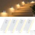 WILLED_Stair_Lights_Indoor,Warm_White_Rechargeable_Night_Light,Wireless_Motion_Sensor_Night_Light,Battery_Stick_On_Lights_for_Stairway,Hallway,Kitchen,Closet,Cabinet,Bedroom,Kids'_Room(4-Pack)