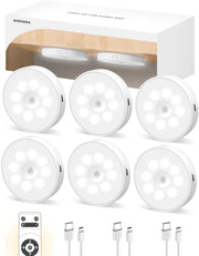 Led_Under_Cabinet_Lighting,_Motion_Sensor_Light_Indoor,_1000mAh_Puck_Lights_with_IR_Remote,_Rechargeable_Under_Counter_Lights_for_Kitchen,Cabinets,Closet,Stairs_Indoor_(3_Pack/6_Pack)
