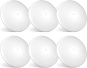 PARMIDA_(6_Pack)_LED_RV_Dome_Ceiling_Lights_5CCT,_On/Off_Switch,_Dimmable,_Surface_Mount_Interior_Puck_Light,_Slim_Motorhome,_Trailer,_Camper_Lighting,_5W,_27/3/35/4/5/6K,_Damp_Location,_4.5_Inch