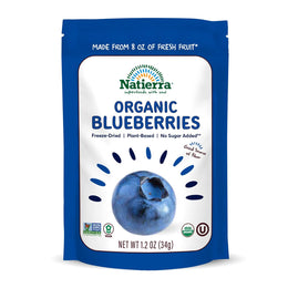 NATIERRA_Nature's_All_Foods_Organic_Freeze-Dried_Blueberries,_Non-GMO_&_Vegan,_1.2_Ounce