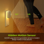 AUVON_Plug-in_LED_Backlit_Night_Light_with_Motion_Sensor_&_Dusk_to_Dawn_Sensor,_Dimmable_Warm_White/Amber_Nightlight_with_1-50_lm_Adjustable_Brightness_for_Bathroom,_Bedroom,_Hallway,_Stairs_(2_Pack)
